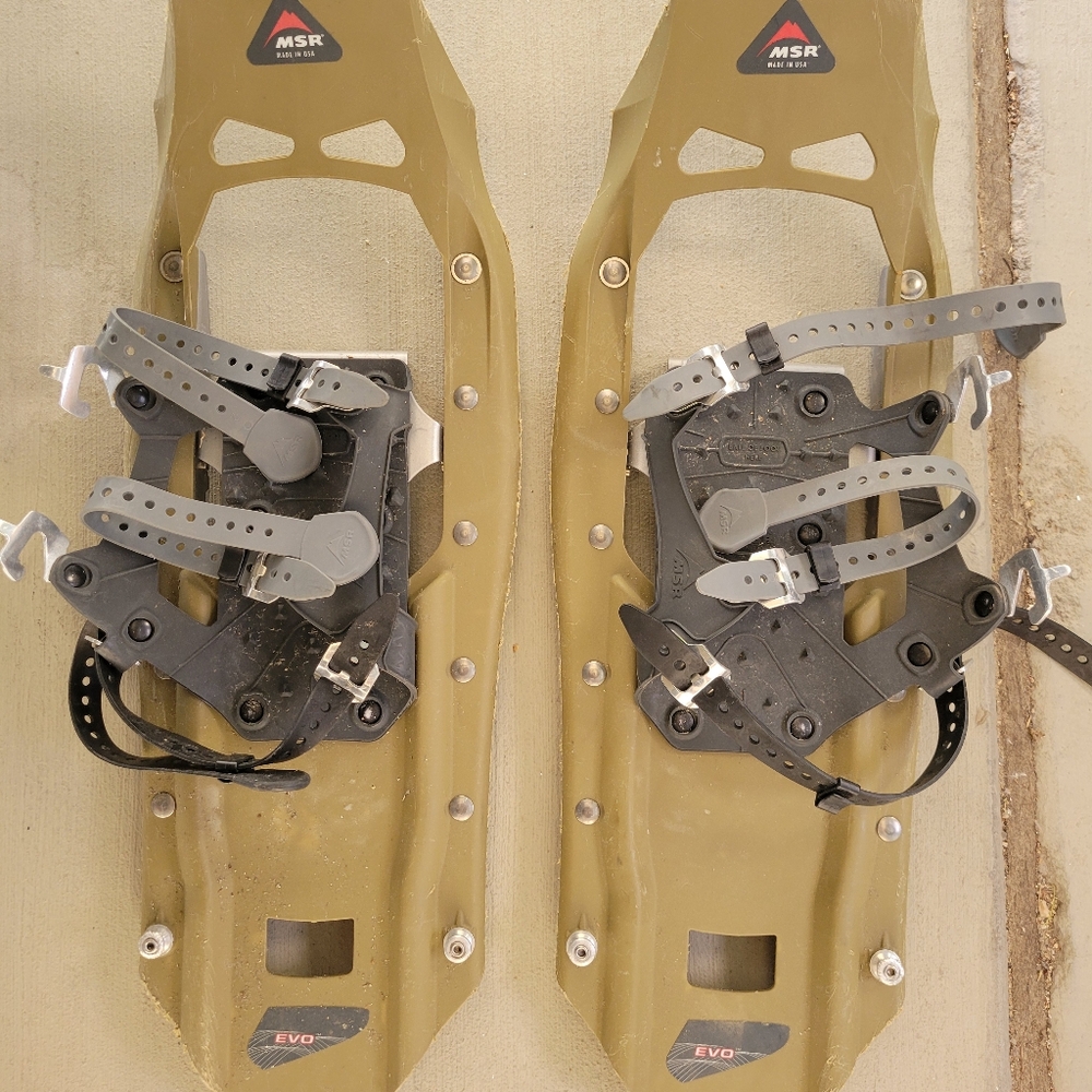 MSR Evo snowshoes!